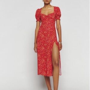Reformation Lacey Dress in Baila